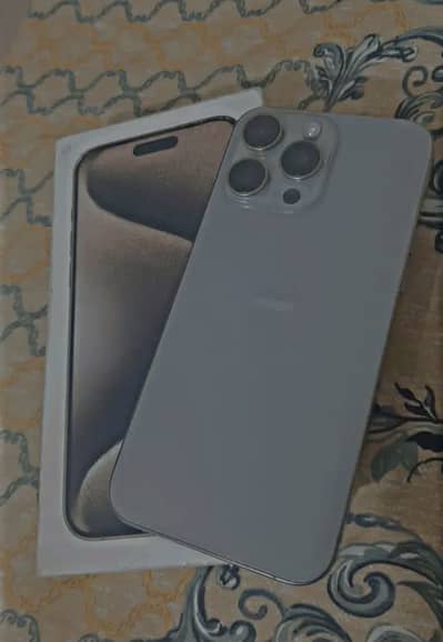 IPHONE 15 PRO MAX JV NON PTA NATURAL TITANIUM COLOUR