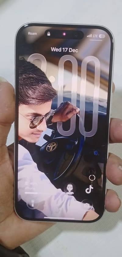 I phone 17 pro silver jv 256 gb just like new mobile