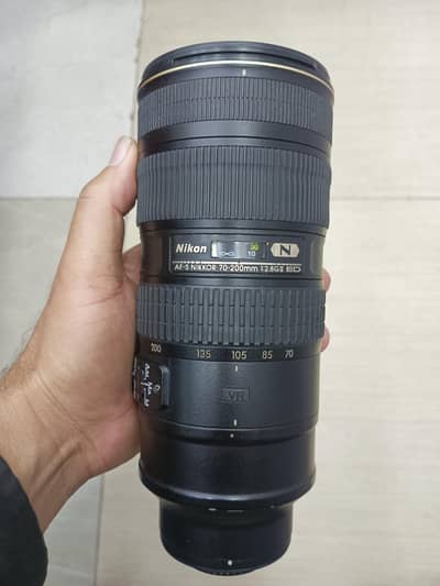 Nikon lens 70-200mm 2.8G2