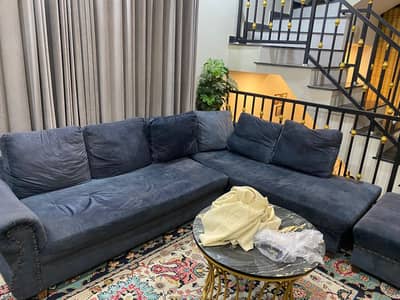 L shap sofa
