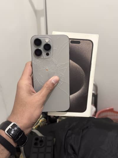 Iphone 15 pro max factory unlocked non pta with box