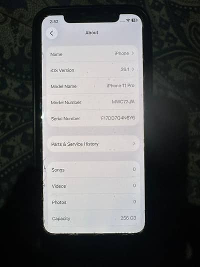 iphone 11 pro 256GB PTA APROVED