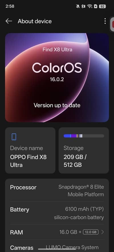 Oppo Find X8 Ultra