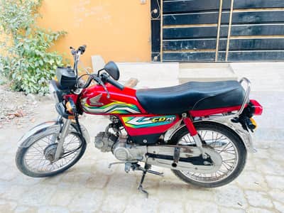 HONDA CD 70 2023 MODEL FOR SALE