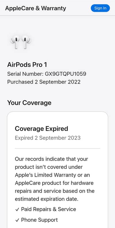 AirPods Pro Gen 1