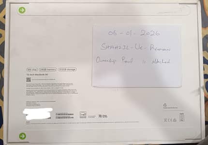 Brand New MacBook pro M4 24/512 (2026 Model)