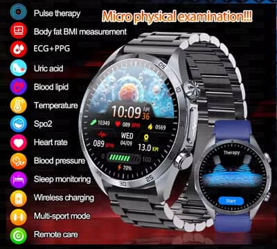 2025 NEXT-GEN PULSE PHYSIOTHERAPY HEALTH MONITORING/SPORTS SMARTWATCH!
