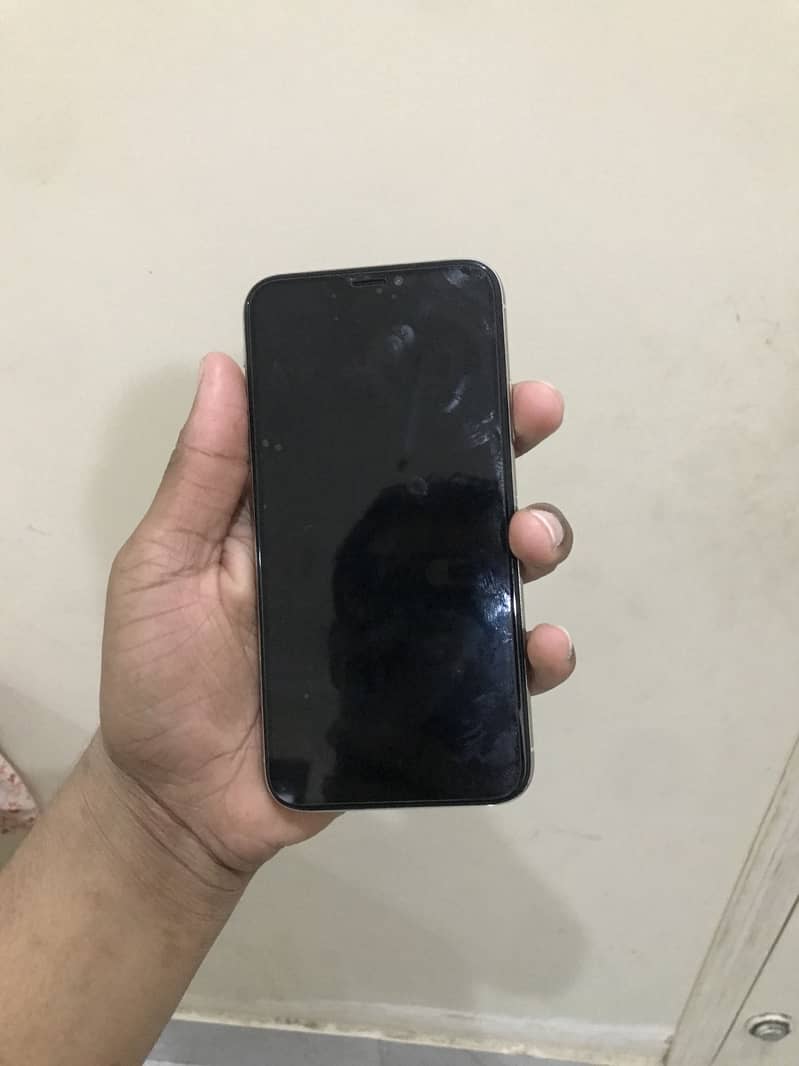 Iphone x + case + OG protector + matt cover 2