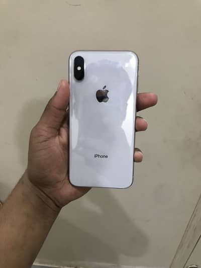Iphone x + case + OG protector + matt cover