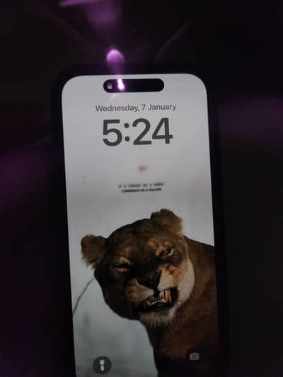 iPhone 14 pro deep purple pta approved with box