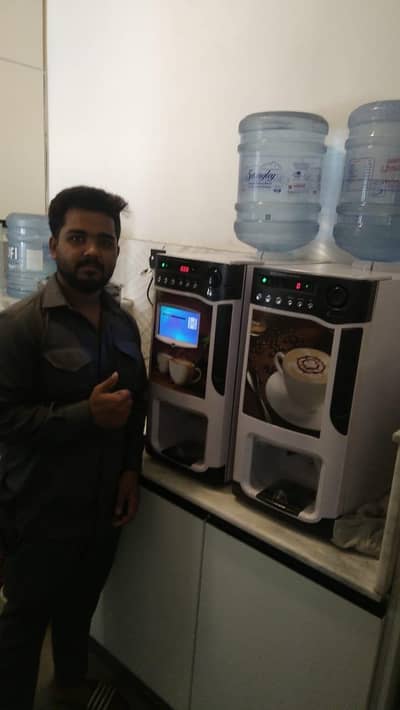 Tea coffee vending machine 6 months service warranty/ coffe milke mach