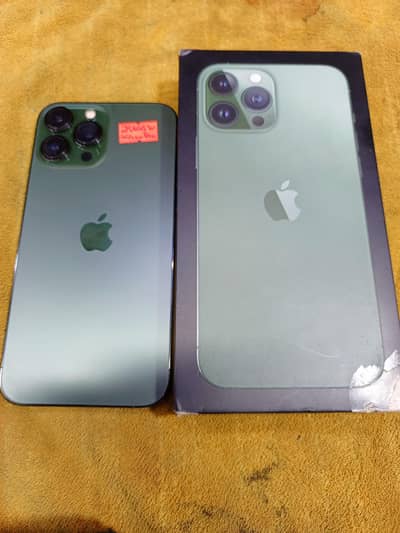 iPhone 13 pro max 256 84bh jv non pta with box 10/9