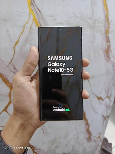 Samsung Note 10 Plus 8/256 Non Sim Time Available