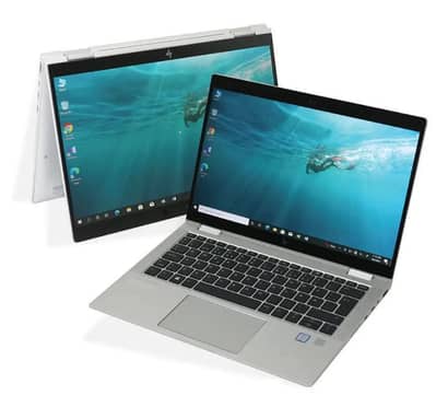 HP ELITEBOOK i7 8th generation 360 rotate