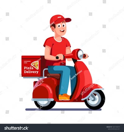 2 Delivery Boys for Pizza shop needed in Faisal Town Islamabad