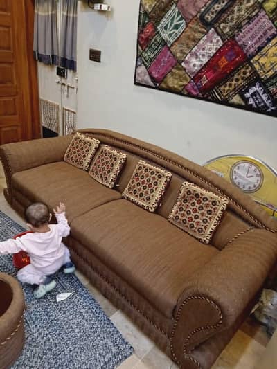 5 seater sofa set with tables