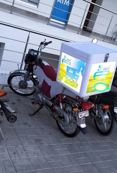 Food Delivery Bag Box with Led light Panel / Delivery bag in Pakistan