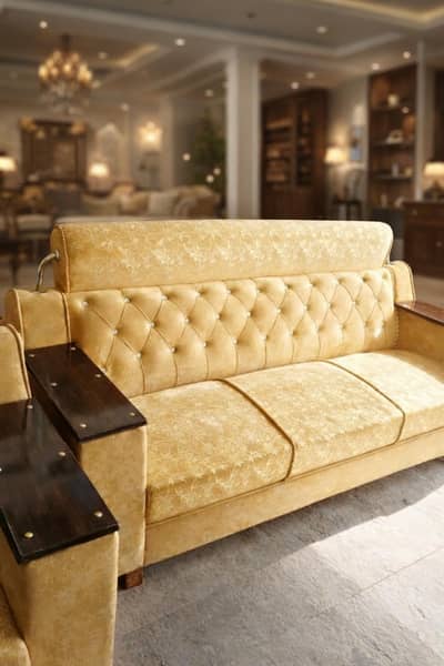 Elegant 3-Seater Sofa Set – Perfect for Your Living Room!