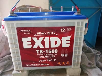 12v battery Exide mint condition