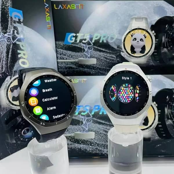 Genuine USA Brand WATCH GT 5 Pro Smartwatch - Titanium Build, 14-Day Battery, Advanced Health Tracking! Order Now!