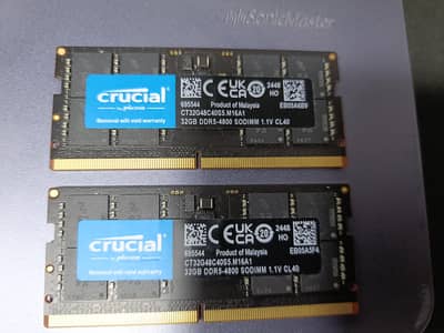 32GB Ddr5 4800mhz Laptop Ram
