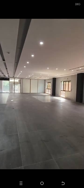 Gulberg MM 4000 Sq Feet Ground Floor Shop For Cafe/Brands Is Available For Rent