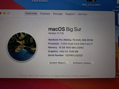 MacBook Pro Retina 13-Inch (2014) Powerful Performance | Genuine