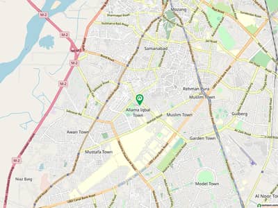 uper portion available for rent in allama iqbal town lahore