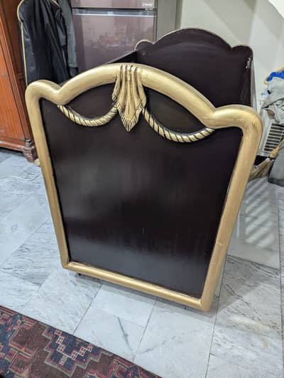 Baby Cot || Pure Wooden || Moveable