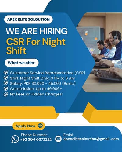 Call Center Jobs || CSR Required || Salary + Commission || Female Job