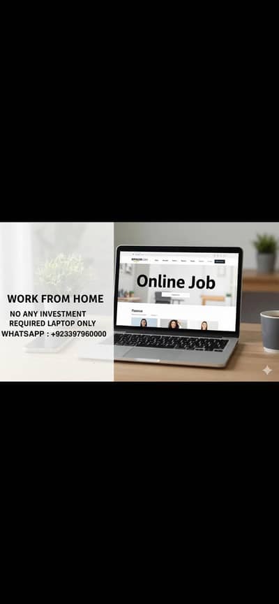 ONLINE JOB / WORK FROM HOME