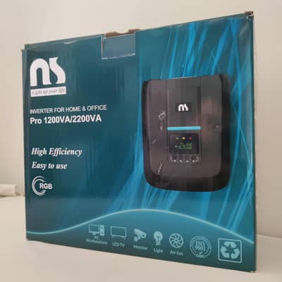 ​NS Pro 1200VA Inverter – Brand New & High Efficiency