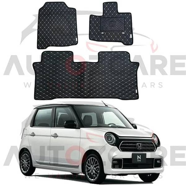 Honda N One 7D Floor Mat ( Flat Style ) 3PCS - Model 2020-2025