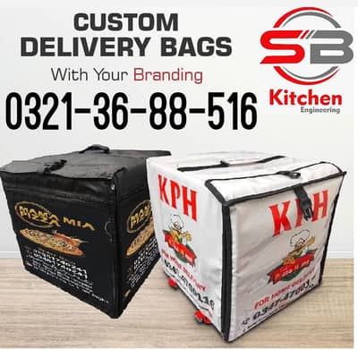 Delivery Bag Pizza / Burgers / Grocery & other Food Delivery