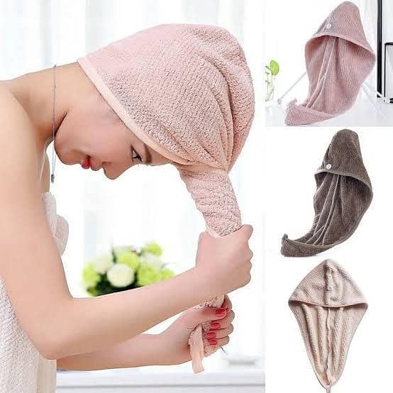 Magic Suction Cap Towel Bathroom Kitchen Absorbent Quick Dry Soft Microfiber Suction Towel