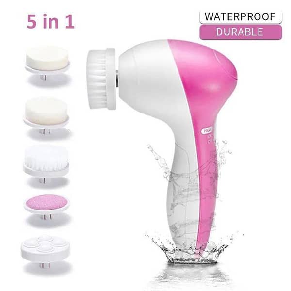 5-in-1 Facial Electric Cleanser and Massager for Men and Women