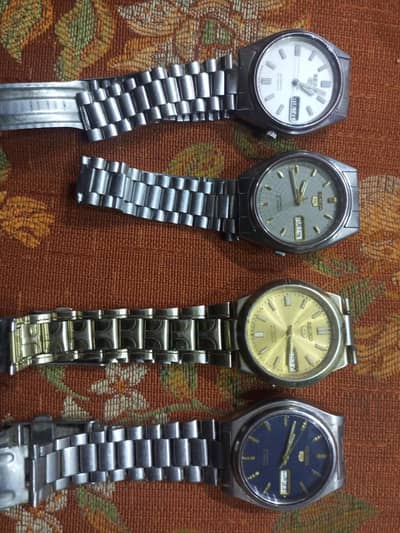 Seiko 5 automatic vintage watches