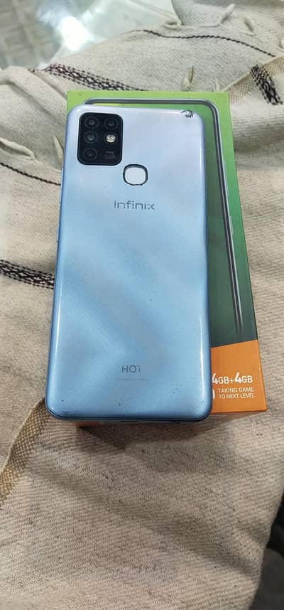 infinix hot 10 4 64 with box
