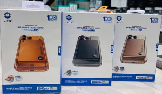 LITO Original MagSafe Wireless Power Bank 10000mAh | Magnetic | LP08