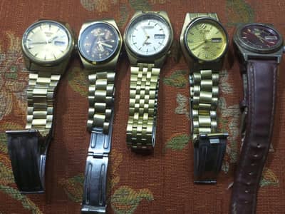 Seiko 5 , Citizen automatic ,antique, vintage watches