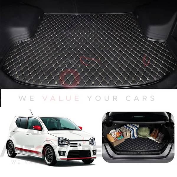 Suzuki Alto Japanese 7D Custom Car Trunk Mat - Model 2014-2025