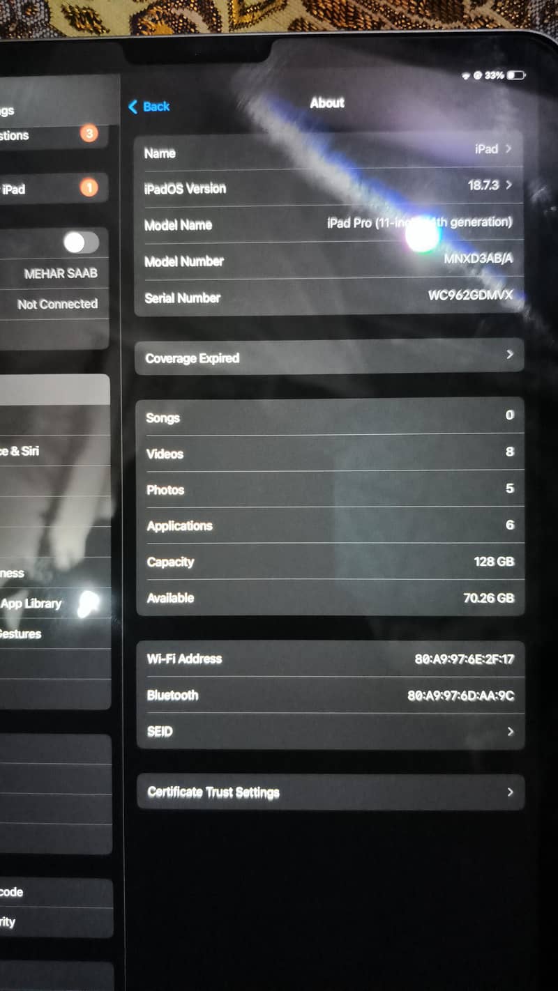 Apple iPad Pro M2 (11-inch) – WiFi – 128GB | Open Box 6