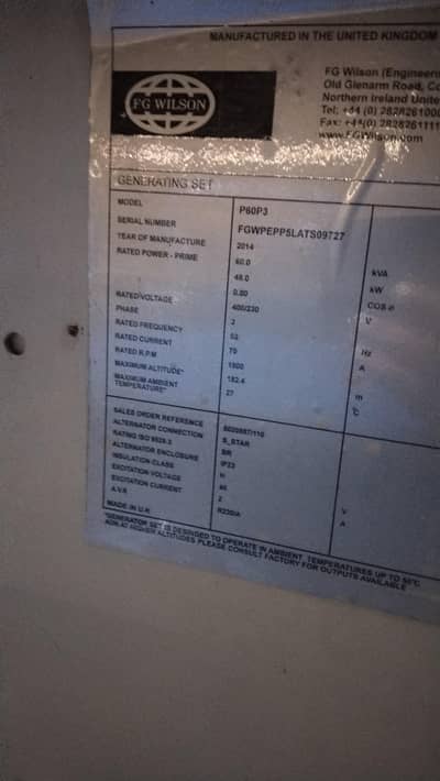 20KVA Generator 30KVA 40kVA 50KVA New