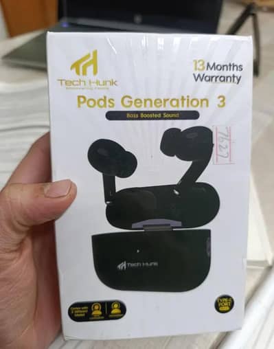 Tech Hunk Pods Gen 3 matte addition