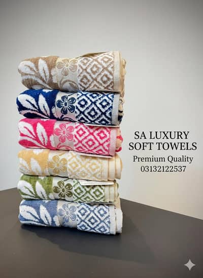 Premium Cotton Towels – Soft, Thick & Absorbent