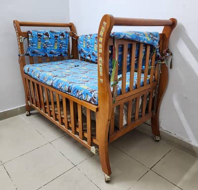 Baby Cot with Mattress