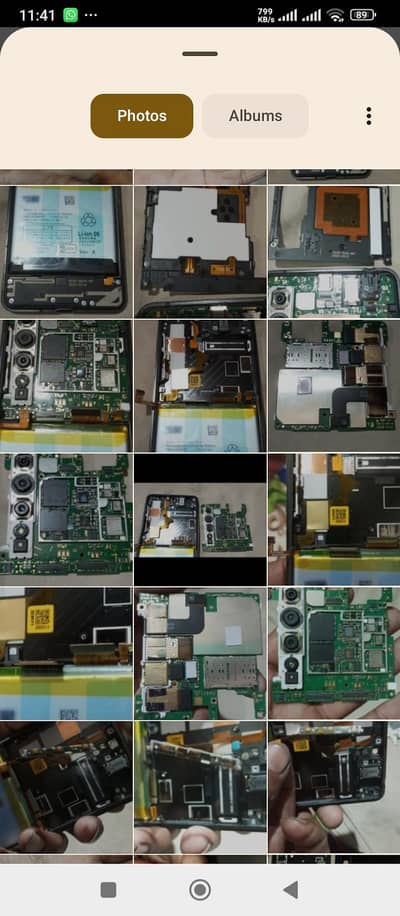 sharp aquos r5 k all parts available but panel not available