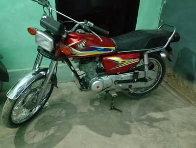 honda CG 125cc Karachi number