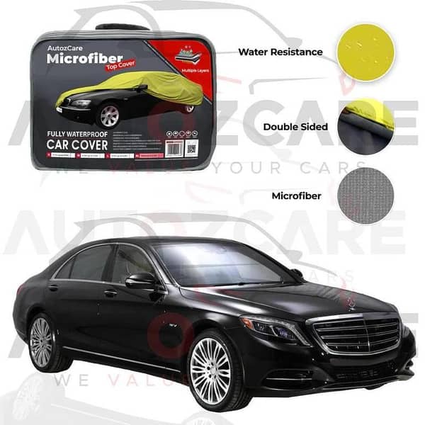 Mercedes S600 Microfiber Car Top Cover - Model 2005-2013