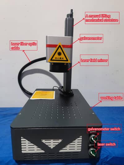 fiber marking machine